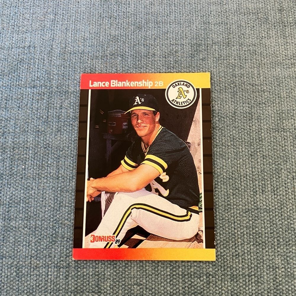 1989 Donruss Oakland A's Baseball Card Trading Card
